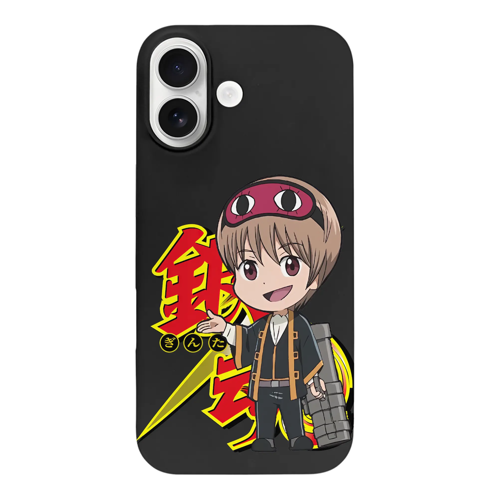 銀魂 グッズ 沖田 総悟 - iPhone 17 シリーズ シリコンケース 薄型 耐衝撃 指紋防止 ソフトタッチカバー 精密フィット 傷防止 保護ケース iPhone 17/17 Air/17 Pro/17 Pro Max 対応